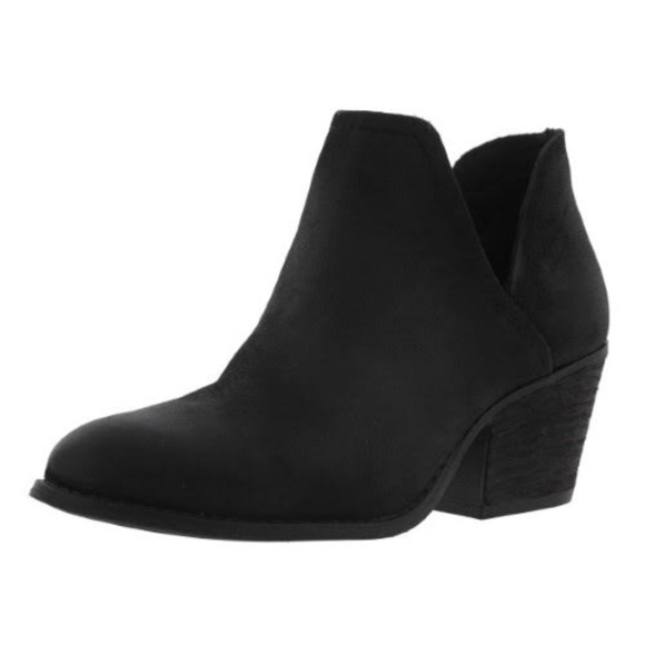 Steve Madden Shoes - Steve Madden Adelphie Leather Cut-Out Bootie
